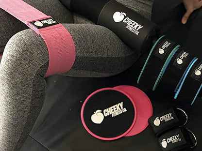 Development Booty Bands Soft Fabric Non-Slip Hip Band & Glute Circle Heavy Resistance Loops for Legs & Butt